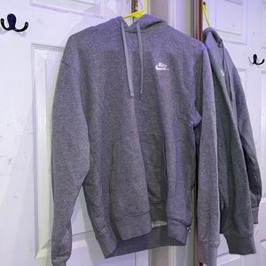 Heather Grey Nike hoodie
